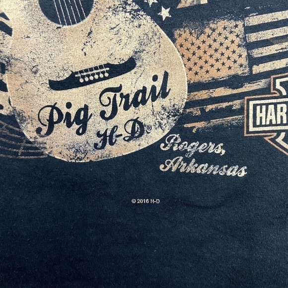 HARLEY DAVIDSON | Bikers To The Bone Skeleton Tee - Picture 8 of 11